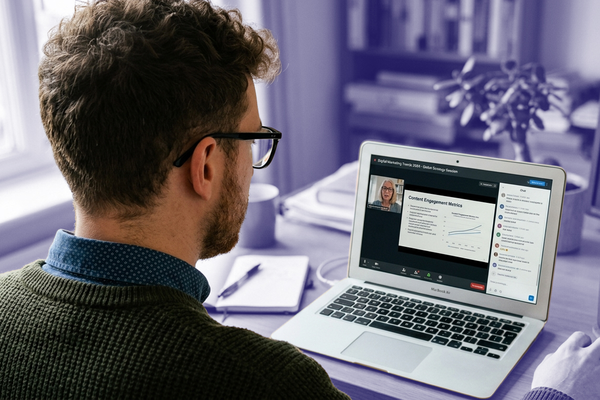 A professional continuing their development through accredited training